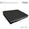 Pyle Pyle Sound Dampening Speaker Riser Foam - Audio Acoustic Noise Isolation Platform Pads PSI08 PSI08 - alternate 6